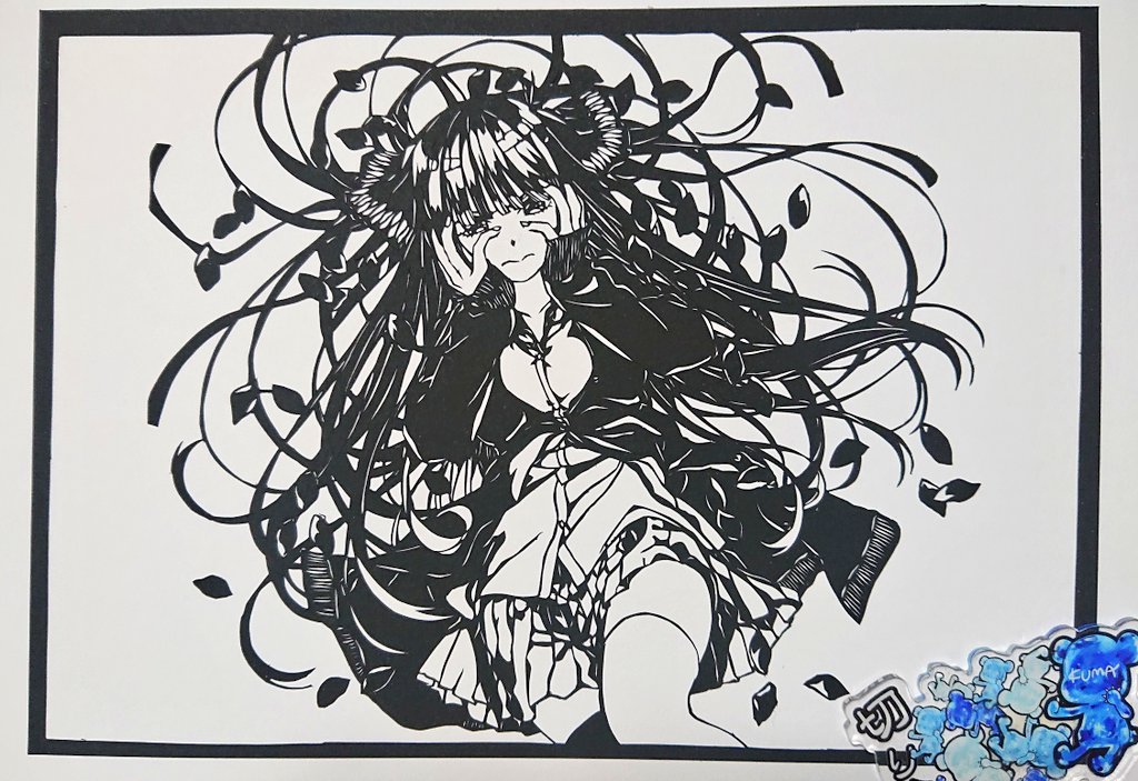 五等分の花嫁　キリトリエ kiritorie 五等分の花嫁 切り絵 キリトリエ 五等分の花嫁