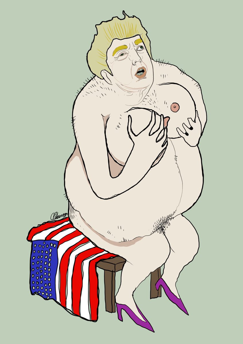 darkvoidx's tweet image. I drew this nice lady. #america #flag #american #vote #Bernie2020 #BernieSanders