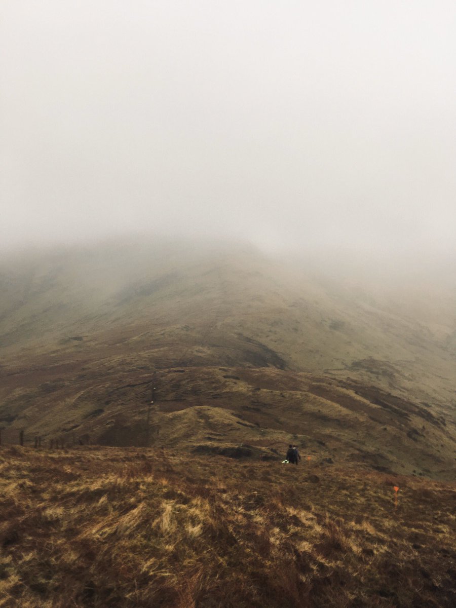 By far the most challenging race to date. @Gaelforceevents This place takes your breath away. It was hands & knees up those climbs & swinging out of that fence on the ridge when gale force winds tried to blow me away. It was an exhilarating & exhausting experience.