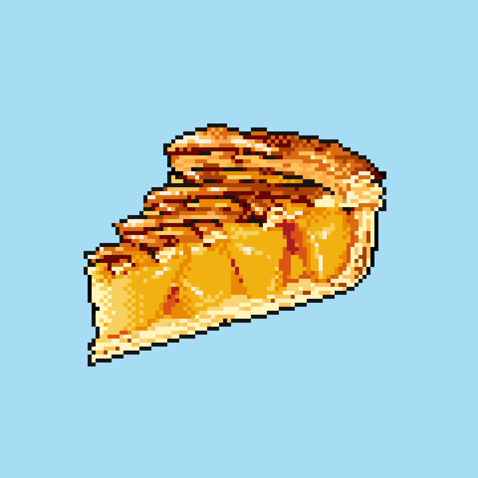 _dotKitchen_'s tweet photo. Apple pie
#pixelart
#ドット絵
https://t.co/cyVrGpN82R https://t.co/R6Jh3BlGZh