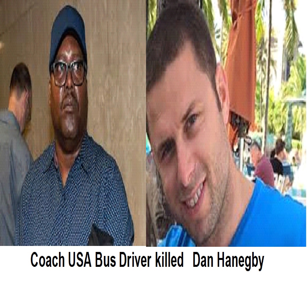 SoullityJ's tweet photo. The Coach USA bus driver on your left killed #Banker on your right. Once again the bus driver is from another countries are operating these buses in a dangerous way killing people.
#recklessbusdriver #coachusa #deadlybusdrivers #coachusa #recklessbus #justiceforcoachusavictims https://t.co/n5sm6atnpE