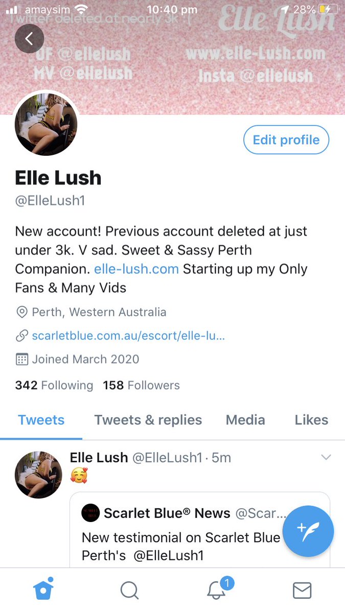 Mistress_Elle_'s tweet photo. Don’t forget to follow my sweet Gfe account!
@ElleLush1 https://t.co/XJUVCyMLJt