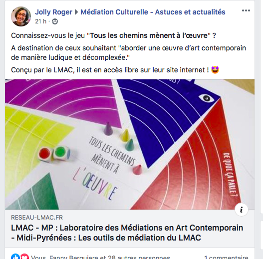 ReseauLMAC's tweet photo. Le LMAC est un laboratoire, aux ressources multiples, à la disposition des professionnels. Nous sommes heureux de voir que nos différents outils se diffusent, soient utilisés. Nous travaillons à rendre tout cela encore plus lisible, pour créer une réelle plateforme "ressources". https://t.co/21jjIguoEa