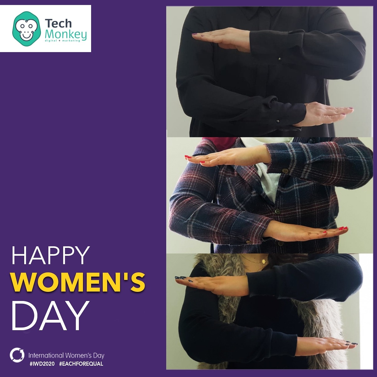 Mahoozz's tweet image. Alone we can do so little...
Together we can do so much! 
Happy #womensday from #TechMonkeyJordan family 
#techmonkey #LoveJO #Jordan #amman #marketing #socialmediamarketing  #womensupportingwomen #womenempowerment #iwd2020 #equality #EachforEqual