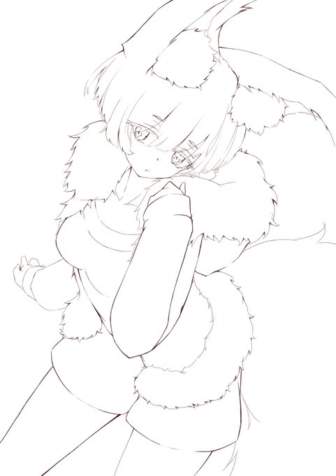 最近絵が仕上がらないので、そろそろちゃんと1枚描き終えたいという気持ちを込めたイラストです( *˙ω˙*)و グッ!ww 