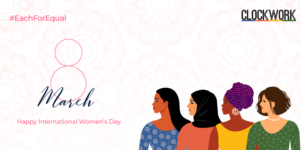 clockworkbh's tweet photo. Equality, always.
Happy International Women's Day from all of us at the Clockwork team

#weareclockwork #eachforequal #iwd2020 #Bahrain https://t.co/wYukVQSRrj