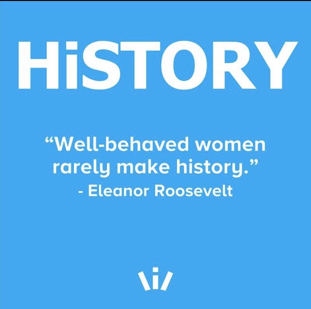 ericdavidhughes's tweet photo. "Well-behaved women rarely make history." - Eleanor Roosevelt. Here's to the leaders, the thinkers, the dreamers, the doers, the fighters and believers who make our world, our communities and our families stronger. #internationalwomensday2020 #beboldforchange https://t.co/ljSfyqZB07