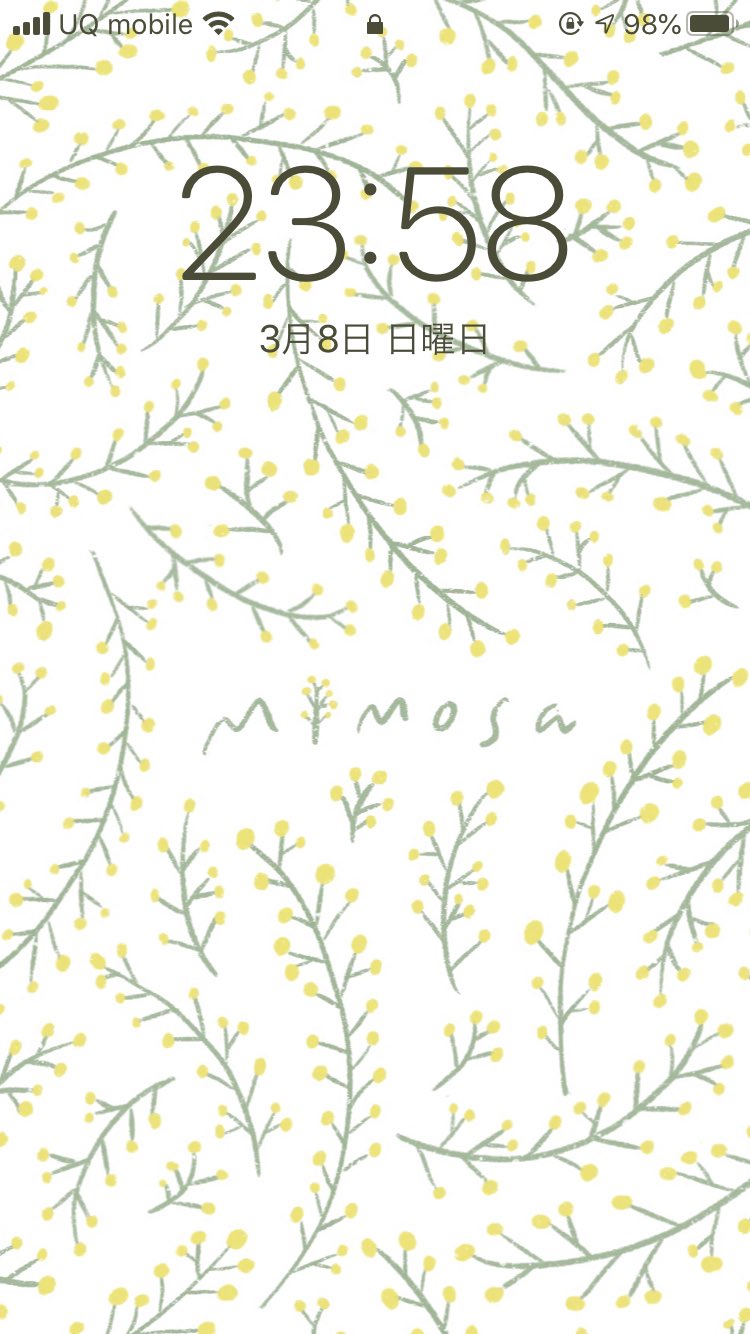 犬山 ハルナ 𝗛𝗮𝗿𝘂𝗻𝗮 𝗜𝗻𝘂𝘆𝗮𝗺𝗮 わたしの待ち受けもミモザ T Co Cvyhcgxo1x Twitter