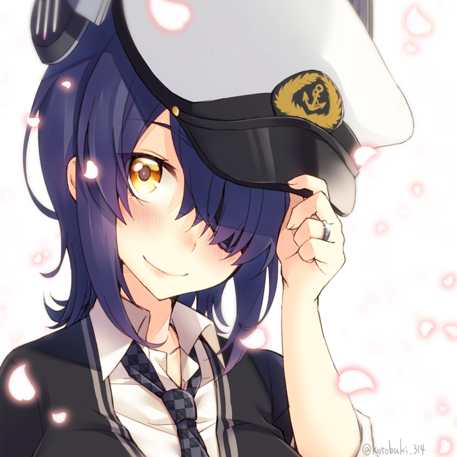天龍(艦これ) 「【ご報告】
私事ですが、本日天龍ちゃんと6度目のケッコン記念日を迎えました☺️ 」|寿のイラスト