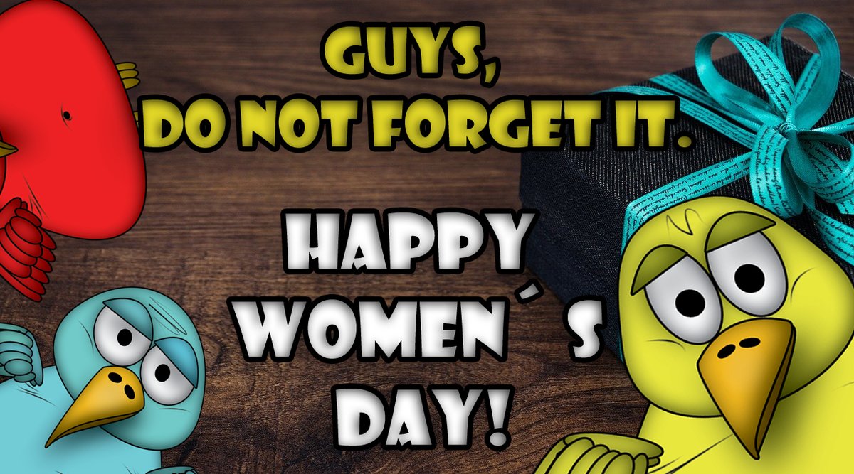 ConfusedBirds1's tweet photo. 😍Dear Women,
Happy Women´s day.🥳 https://t.co/fAOFa4pDPX