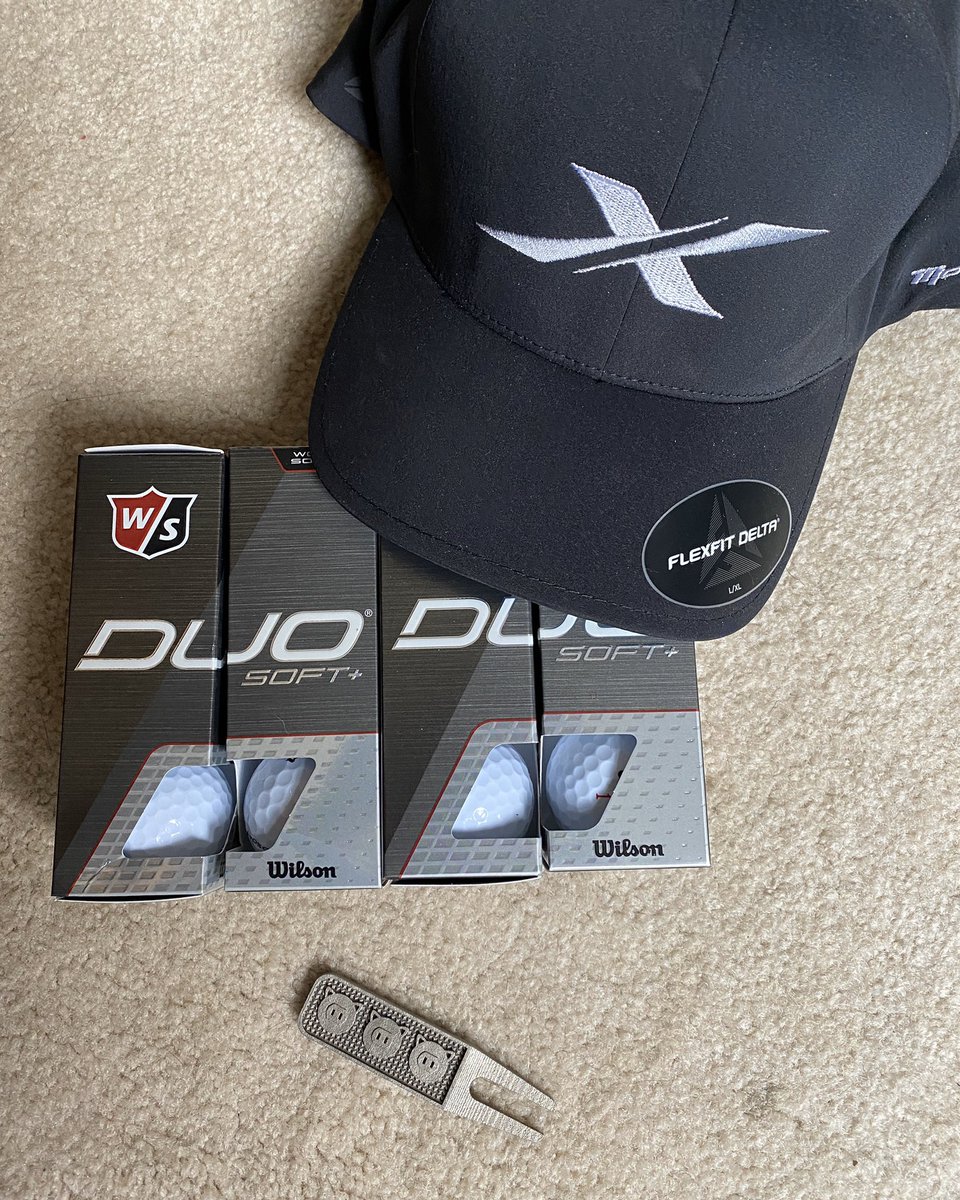 PluggedInGolf's tweet image. LAST CHANCE!

#GIVEAWAY 

RT + FOLLOW TO ENTER 

#Win a @FujikuraOnTour Motore X hat, a dozen @WilsonGolf DUO Soft+ golf balls, and an exclusive @Round4Putters PIG divot tool. 

Twitter only #contest 
#Winner announced today! 

#golf #free #golfgiveaway