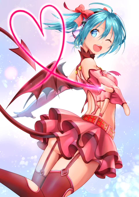 ミクの日!なので!ハートハンターミクさ描きました!
尻に情熱かけすぎて間に合うか不安でだったけど無事間に合った!拡大してくれたら嬉しいです?️
#ミクの日 
#初音ミク 