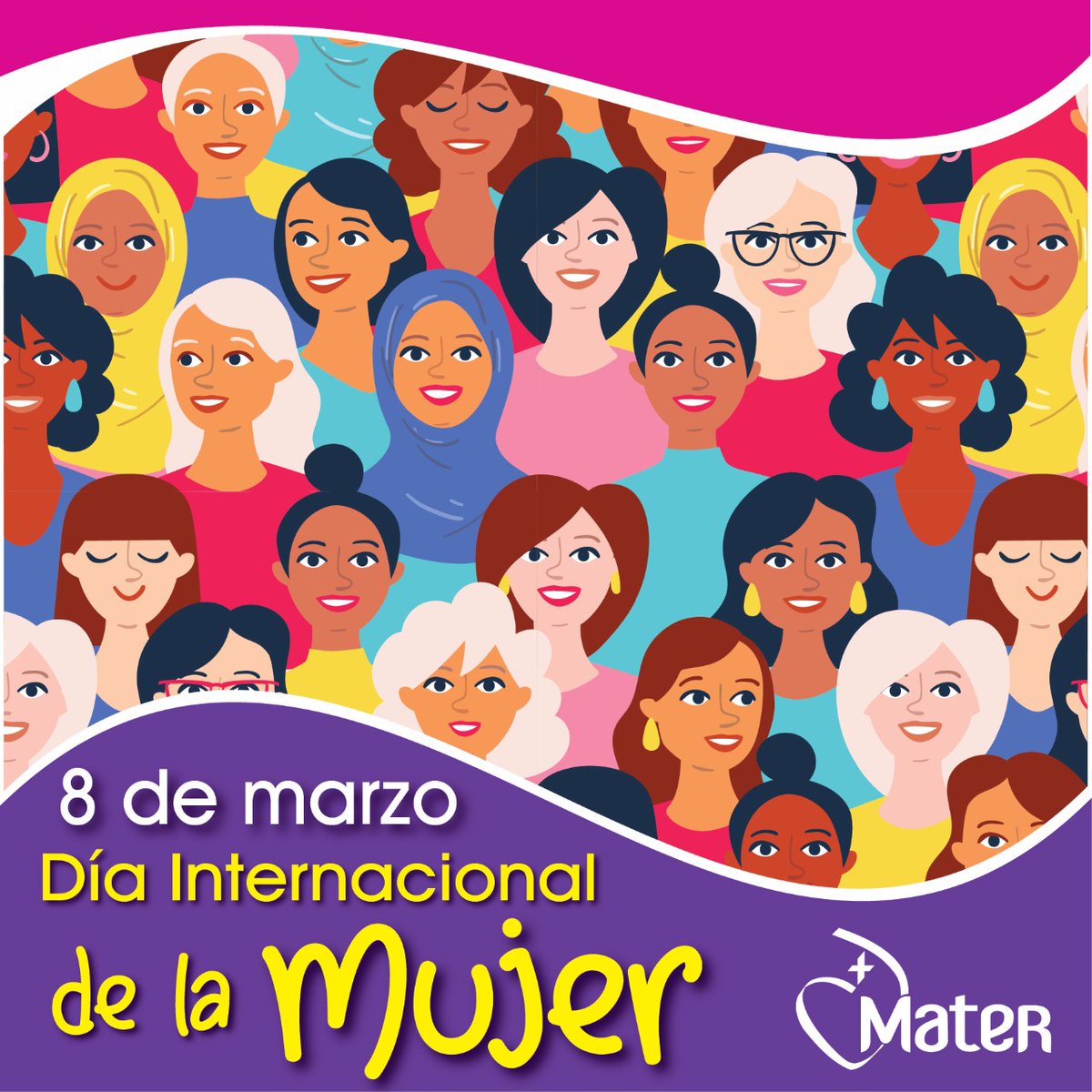 Hoy conmemoramos “ la contribución irreemplazable de las mujeres, en la construcción de un mundo que pueda ser hogar para todos”, Papa Francisco. #WeareSacredHeart #InternationalWomensDay