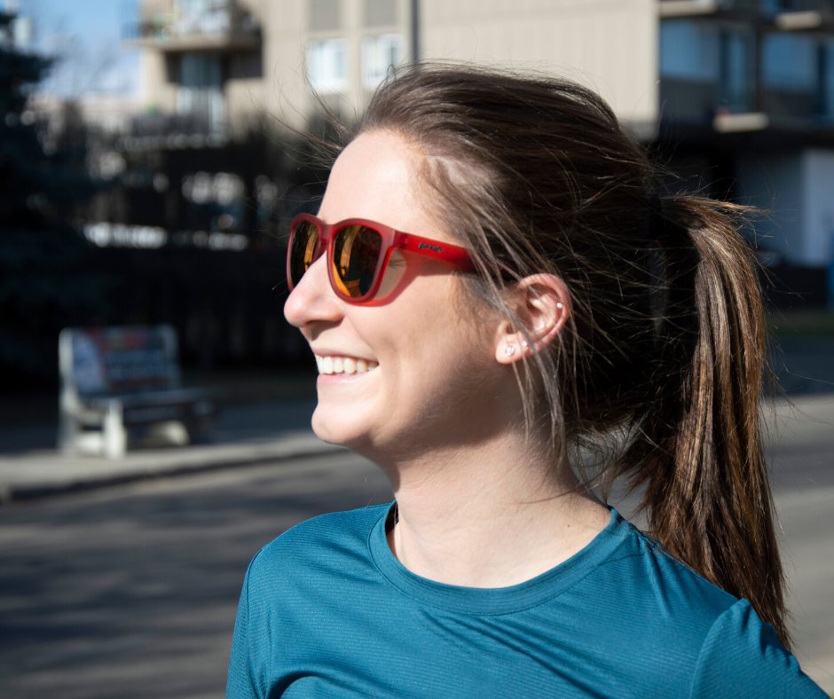 As we slowly wave goodbye to winter, remember to protect your eyes from the sun. Put on your GoodR sunglasses and head go for a run without worrying about slipping and bouncing!  #goodr