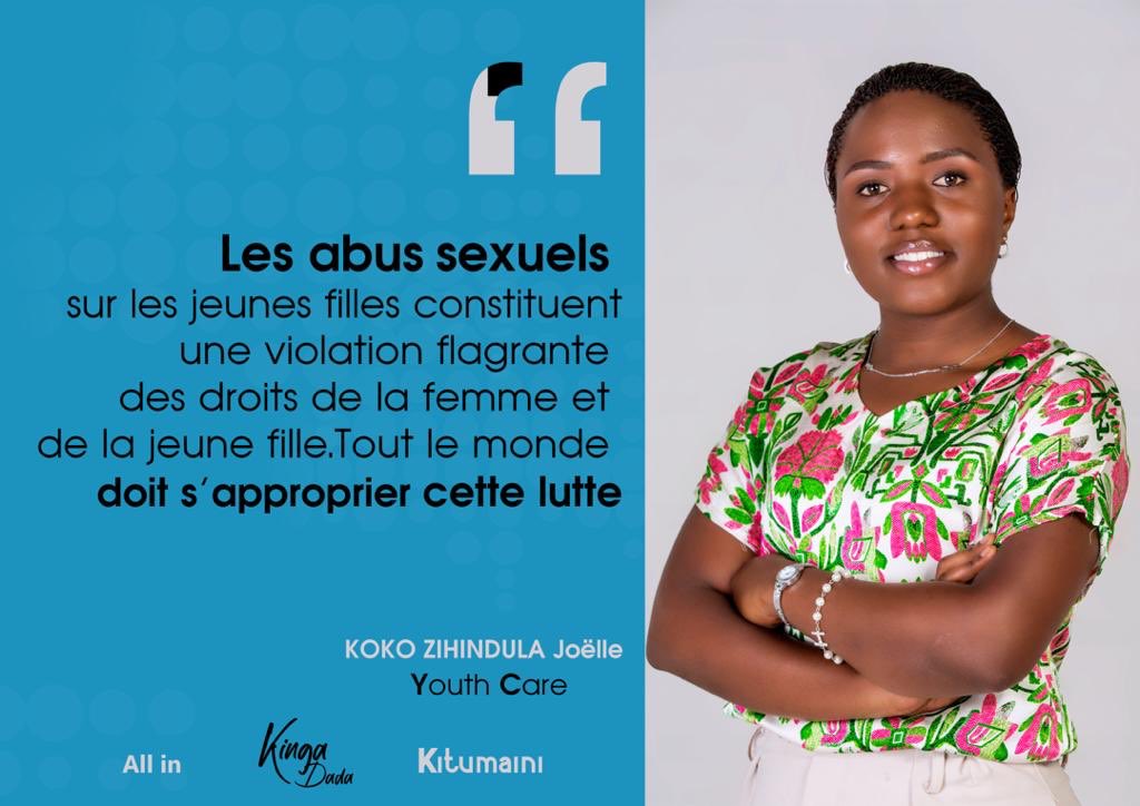 YouthcareNk's tweet photo. Pour atteindre l’égalité dans notre génération il nous faut amplifier la lutte contre les abus sexuels chez les femmes et surtout les jeunes filles. @Kokojoelle @UNICEFDRC @UNFPARDC https://t.co/eY7bOJMAta