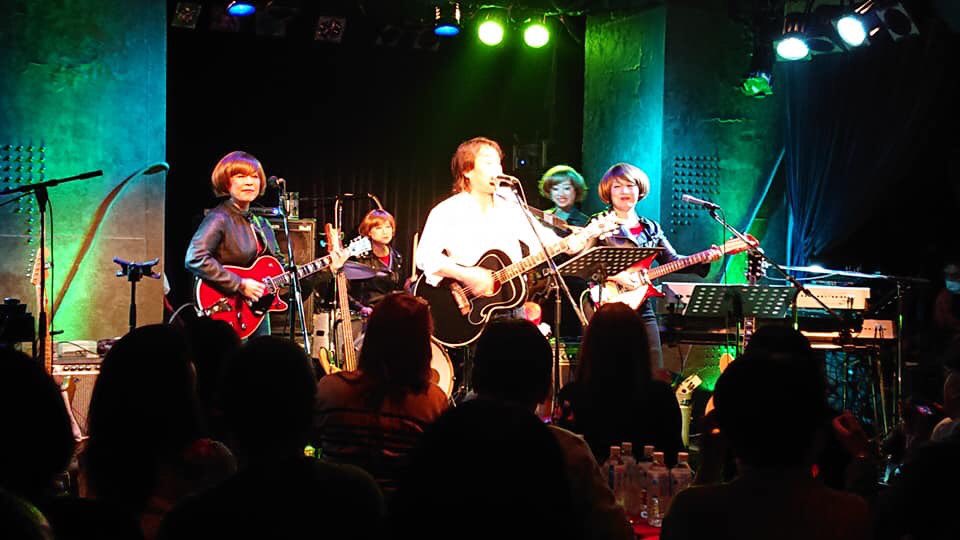 BBCats_2017's tweet photo. 3/1 でした。永沼さん還暦ライブでした。B.B.Catsをバックに永沼さんが歌うという…貴重なレアなステージでした‼️ #永沼忠明 #還暦 #MANDALA #BBCATS #beatles #COMMADADA #WISHING #bbcats https://t.co/LB4iB1PIpa