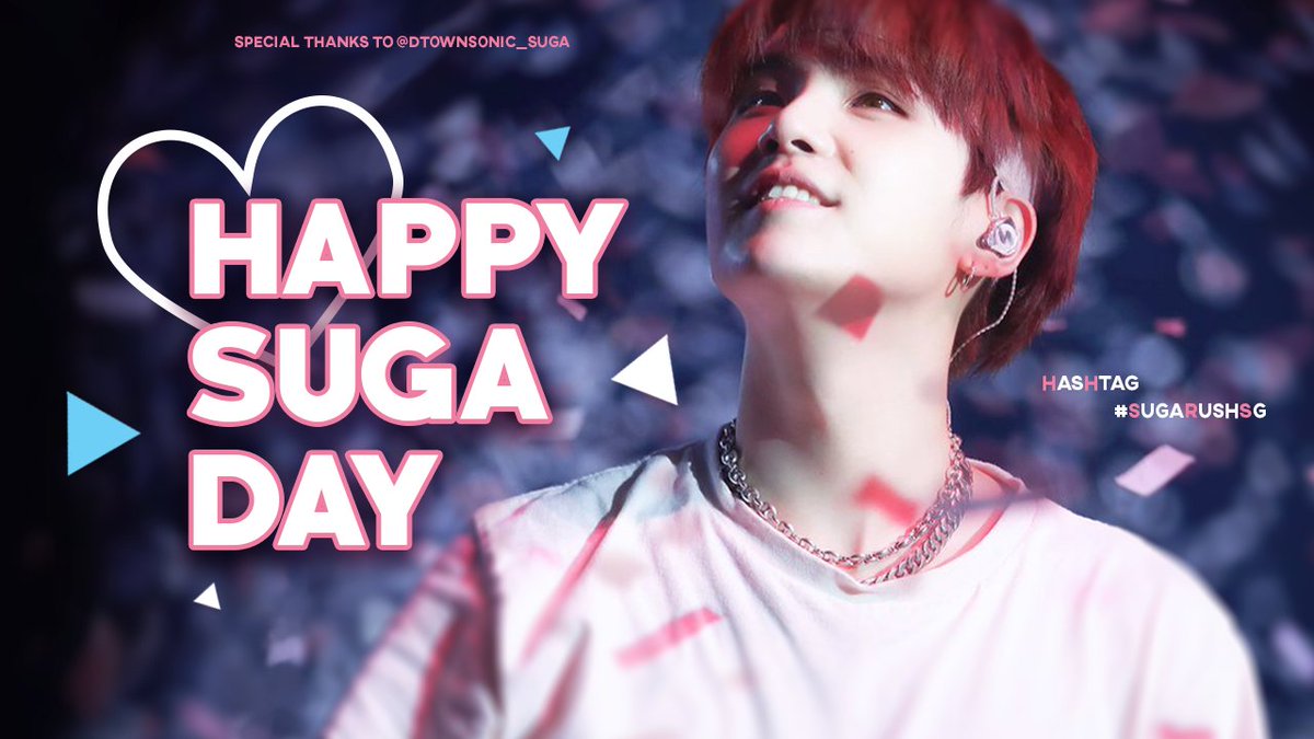 SUGARUSHSG's tweet photo. #HappyBirthdayYoongi
#HappySUGAday 💜💜 https://t.co/gZQEn7WAGg