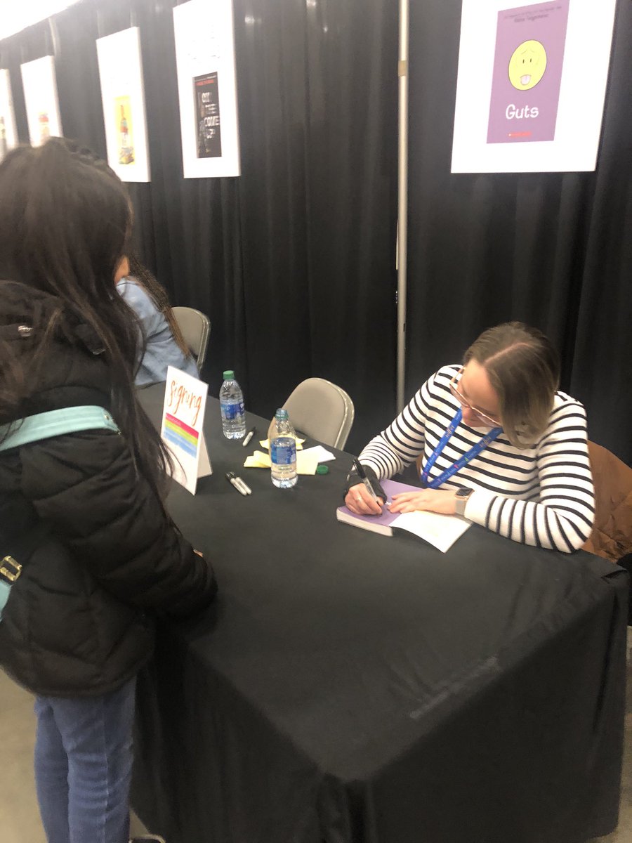Read_MsAlcaraz's tweet photo. @NTTBFest, @IrvingBowie_MS Ss had an incredible time loving and learning about new books and authors! We came out of panels passionate about who we met, heard, & saw. We’re grateful for this amazing experience! #NTTBF20 #teensread #middlegrademadness #bowiemsnation #thanksauthors https://t.co/8iNq6sTcgN