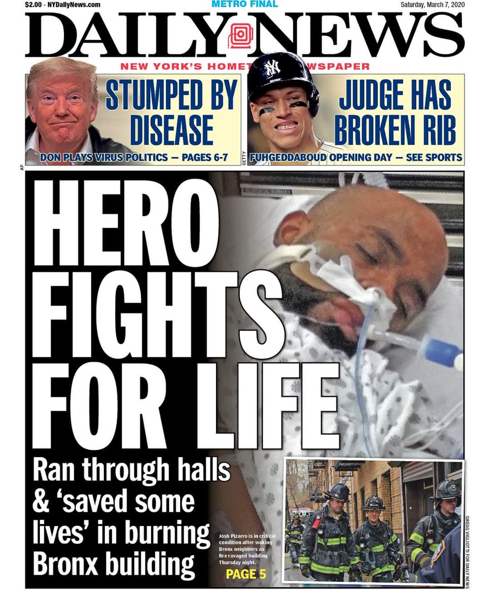 LorenzoFenix2's tweet photo. NYC Headlines https://t.co/C797FgFynZ
