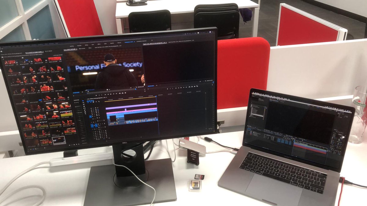 WhisperCymru's tweet photo. Golygfeydd golygu yn ystod Pencampwriaeth y Chwe Gwlad eleni!
Working on live sport means our 'edit suites' have to be mobile!
Here's a small selection from this season's @SixNationsRugby!
#WRUTV #tuesdaytutorial https://t.co/qmhjDBM07f