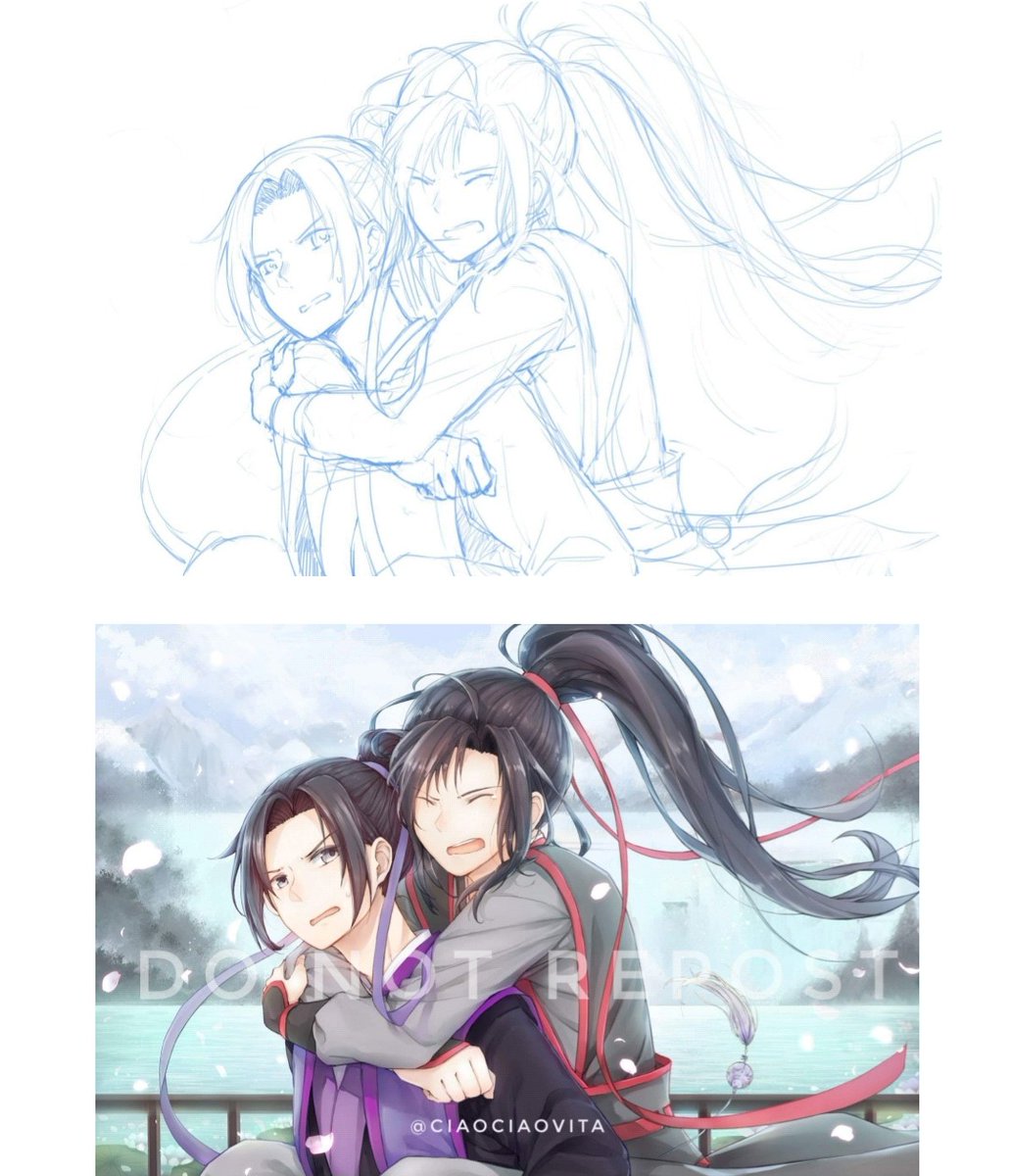 #StartToFinish

นี่ชอบร่างแบบพร้อมตัดเส้นเลย
บางทีอยากแก้ก็จะเสียดายที่วาดไปแล้วหน่อย แต่ก็ต้องลบ🤣 