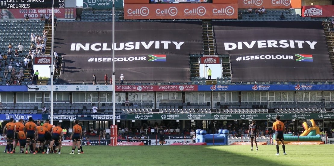 coetzee_eduard's tweet photo. #iseecolour is a statement of intent. A lens by which we see the world. It speaks to a positive mindset and a language of hope and opportunity. It's vibrant,positive and colorful and focused on humanity....continued... #SSRugby #sharksrugby https://t.co/qELY3q8DLE