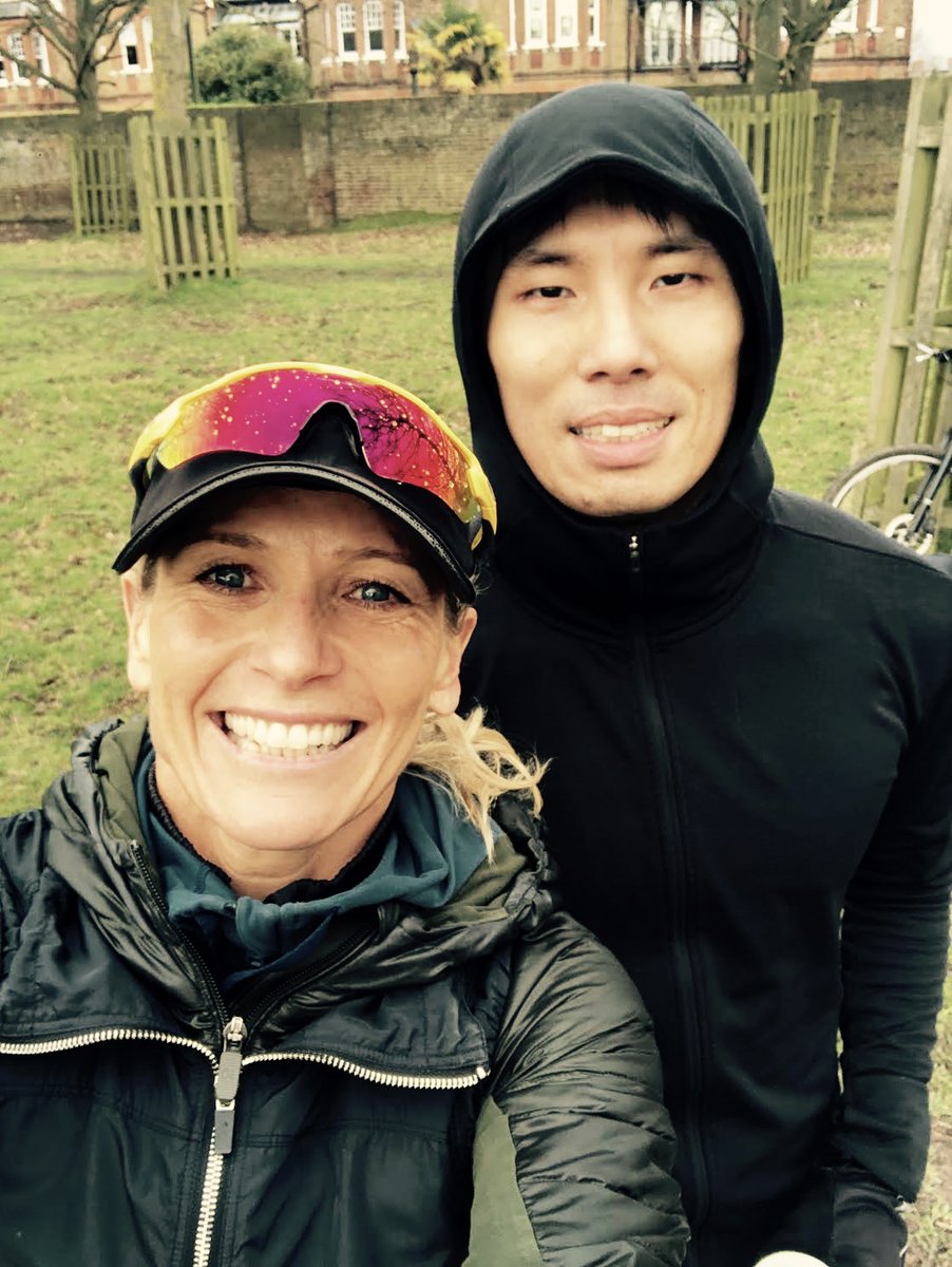 Teamdillon's tweet photo. Another run technique session with TDC & another happy athlete. Today we slashed an incredible 30sec off Xiaowei's 1km split going from 4min/km pace to 3.28km pace just by making a few settle tweaks. Bring on the World Champs in Edmonton this year! #runtechnique #teamdilloncoach https://t.co/NU3tFoS0yB