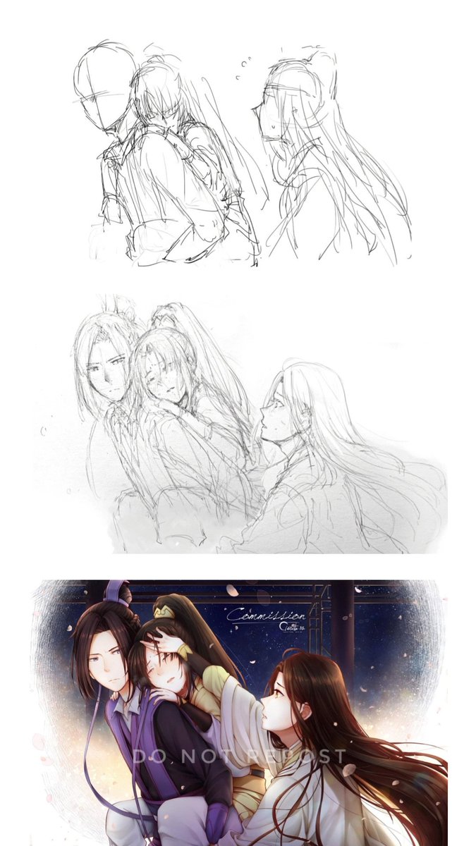 #StartToFinish

นี่ชอบร่างแบบพร้อมตัดเส้นเลย
บางทีอยากแก้ก็จะเสียดายที่วาดไปแล้วหน่อย แต่ก็ต้องลบ🤣 