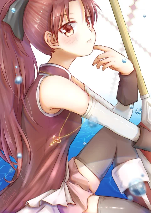 #マギレコ #マギアレコード
佐倉の日
過去絵 杏子ちゃん? 