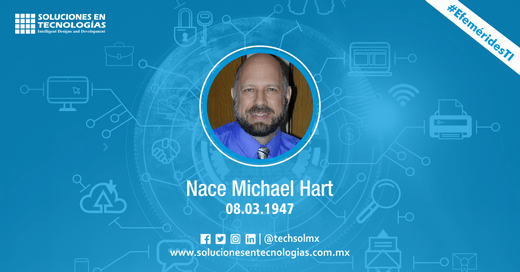 techsolmx's tweet photo. Un día como hoy (08/03/1947): Nacía en Washington, Estados Unidos, Michael Stern Hart (1947-2011), empresario y editor de libros electrónicos, conocido como el fundador del Proyecto Gutenberg. https://t.co/X03rqGL4wu

#SomosSoluciones #EfeméridesTI #MichaelHart #ProyectoGutenberg https://t.co/cw2eyVPT7O