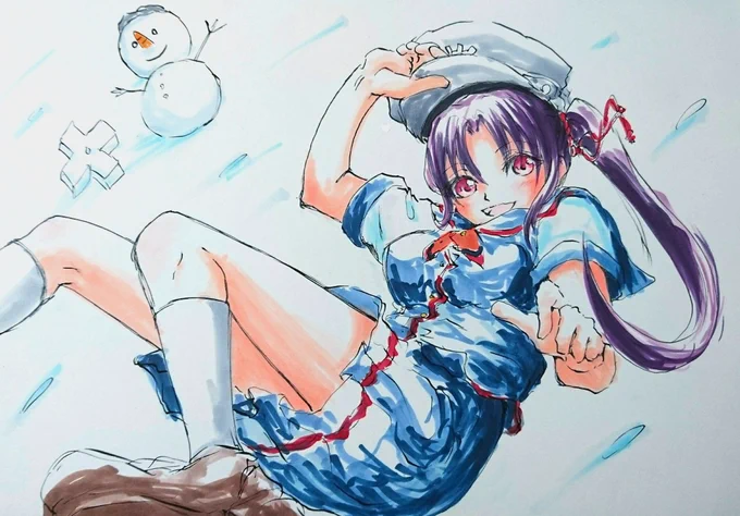 滅多に描かないカラーたち。 