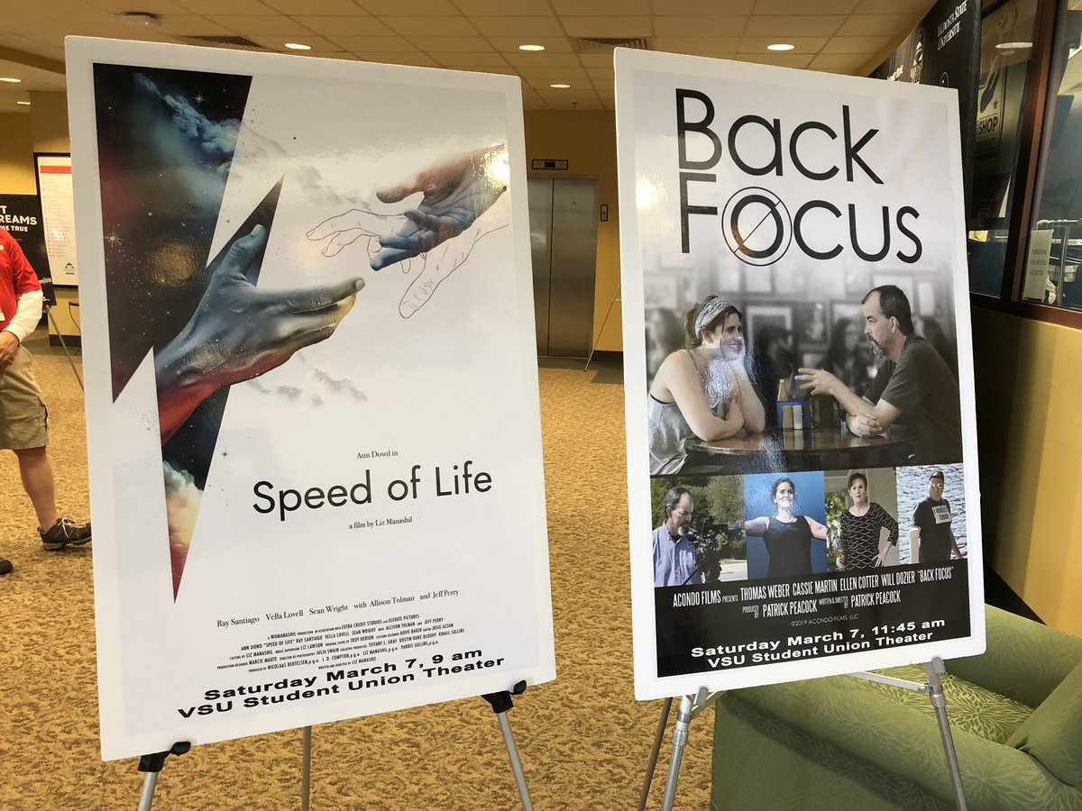 AcondoFilms's tweet photo. @LizManashil I really enjoyed Speed of Life at the South Georgia Film Festival. Proud that my film could share a screen with it! #SGFF2020 https://t.co/0w8DNVTf8g