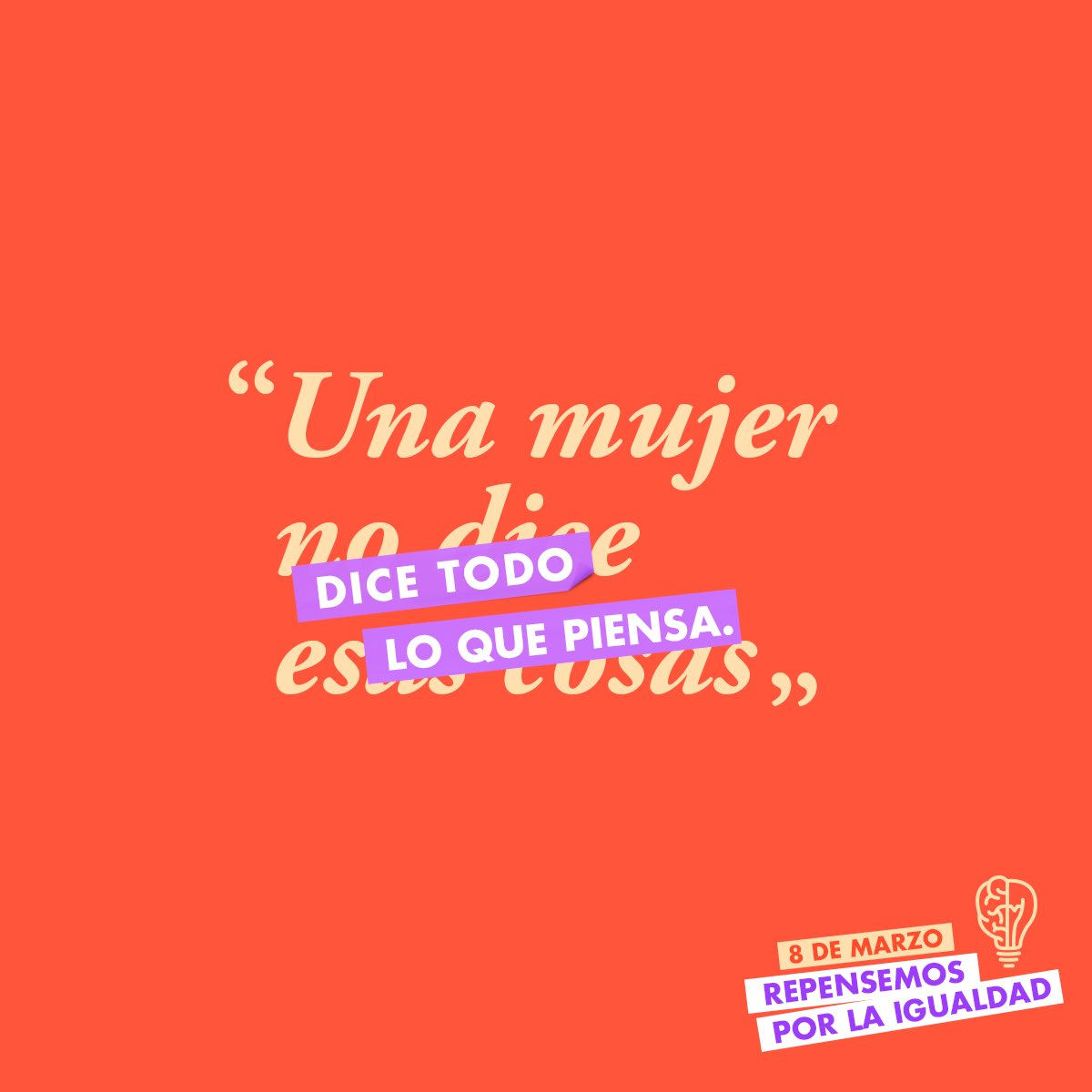 Repensar_pe's tweet photo. Durante años, estas frases esconden machismo y desigualdad. Hoy 08 de marzo nos unimos a la lucha para repensarlas 👊🏻#8deMarzo #DiaDeLaMujer https://t.co/CjlZ0rc3di