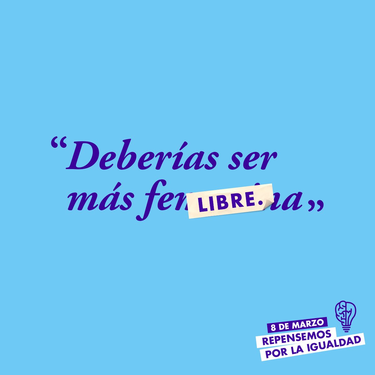 Repensar_pe's tweet photo. Durante años, estas frases esconden machismo y desigualdad. Hoy 08 de marzo nos unimos a la lucha para repensarlas 👊🏻#8deMarzo #DiaDeLaMujer https://t.co/CjlZ0rc3di