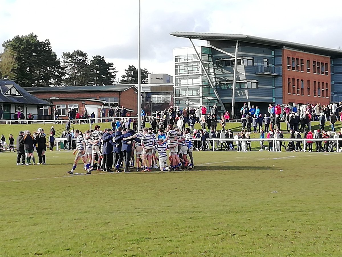 WarwickSchool's tweet photo. Twickenham here we come! Final score @WarwickRugby 32 - 23 @NSBSport @SchoolsCup @FifteenRugbyXV https://t.co/8VQuVNCDm5