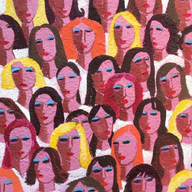 MariaBurgaz's tweet photo. Día de la mujer. #womenandart #artandfun #artcollector #brightwomen  #mariaburgaz #mixedmedia #affordableart https://t.co/nJZnPDvrw2