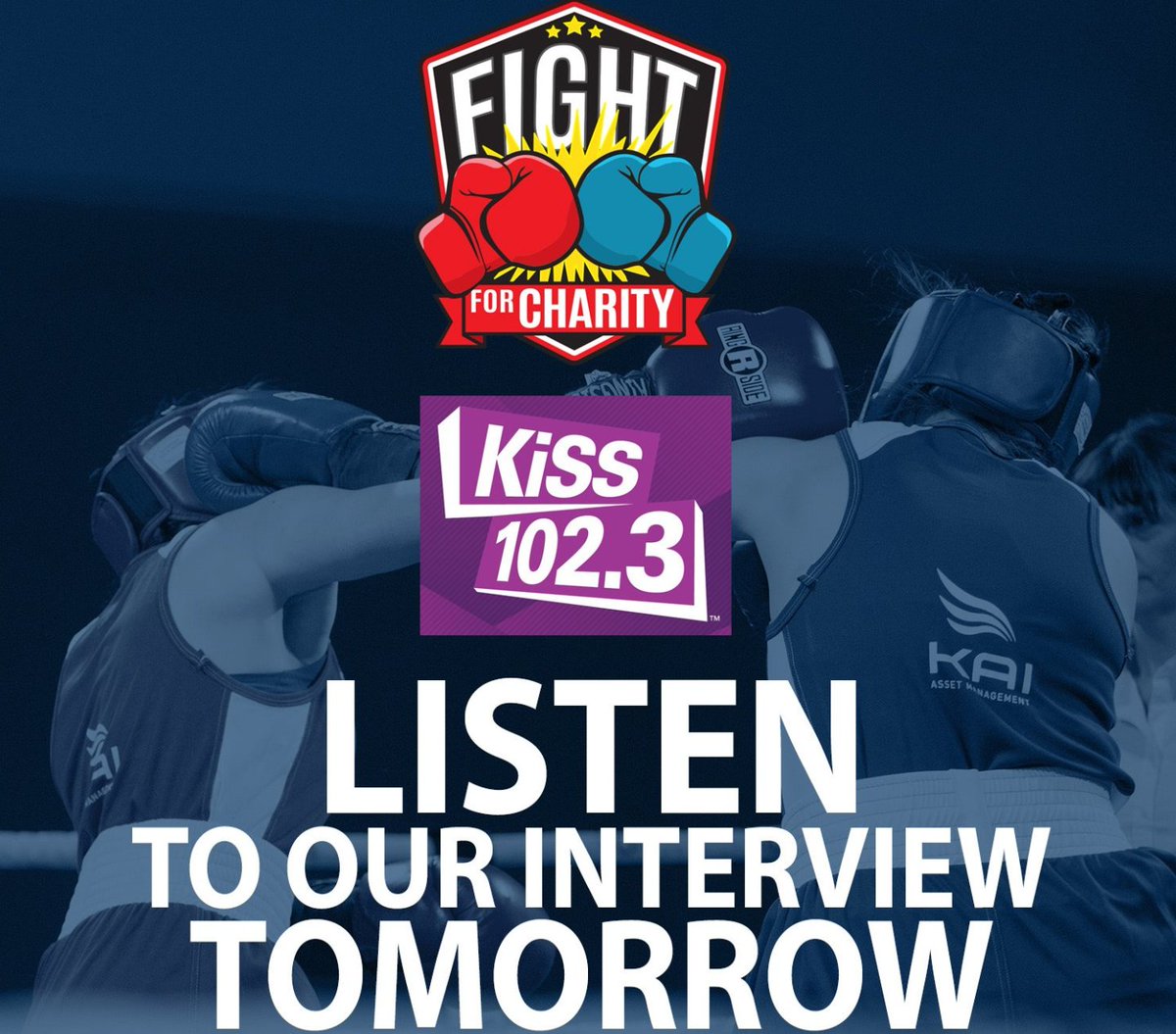 SET YOUR ALARM CLOCKS!

We're so pumped to have our Event Director on <a href="/kiss1023/">KiSS 102.3</a> tomorrow morning as a guest co-host! He'll be on for THREE segments, starting at 7:12 AM. 

Tune in to hear more about the upcoming event, and how proceeds support <a href="/RMHManitoba/">Ronald McDonald House Manitoba</a> #WpgFight4Charity