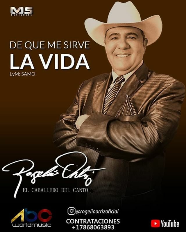 Rogelio Ortiz | @rogelioortizoficial
“De qué me sirve la vida” (cover)
bit.ly/DeQueMeSirveLa…
LYM: SAMO
Arpa: Chente Bonilla 
Cuatro: Rubén bonilla 
Bajo y maracas y teclado: Rubén bonilla jr 
Estudio de grabación 3 B Guanare 
Coros: Rogelio Ortiz
.
PR… ift.tt/330dXUN