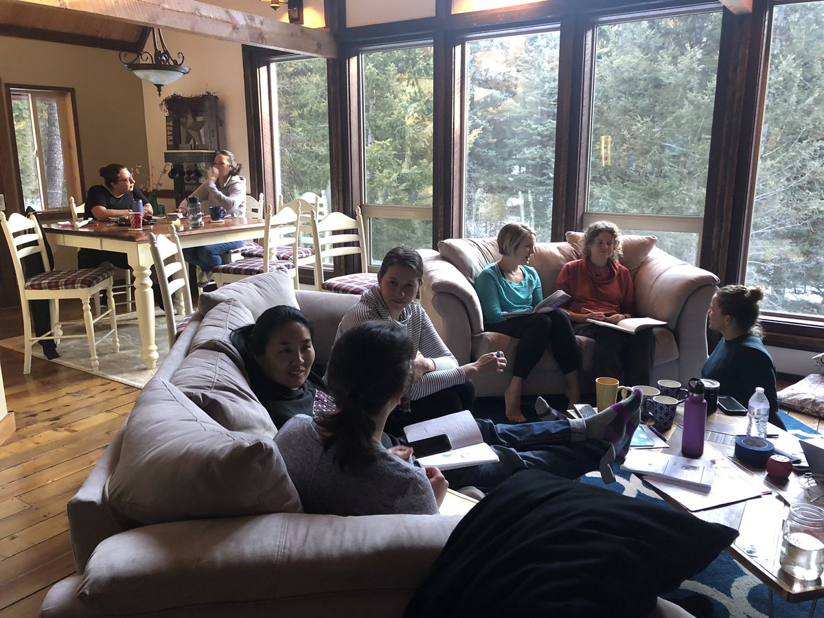 Celebrating #InternationalWomenDay2020 at Power Camp with a fabulous group from #montana Women’s Leadership Initiative.   #wli #montana #grizalum #powercamp