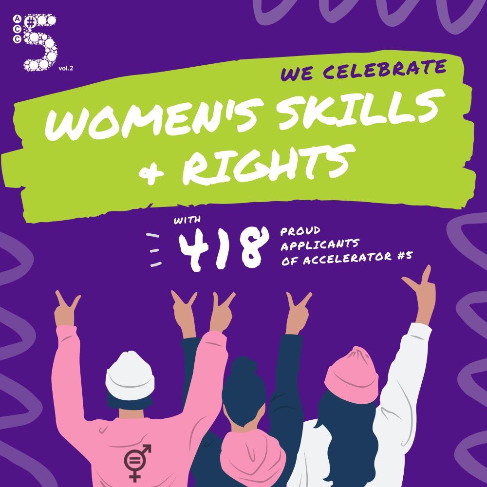 impactaimVA's tweet photo. Empowering Women and Girls all year around👩💻
#Acc5 vol. 2 have received 418 applications from Yerevan and the regions of 🇦🇲418 strong personalities determined to meet the new challenges of the tech world!!!
@UNDPArmenia @unicefarmenia @ArmeniaSDGLab @IstcArmenia https://t.co/yHSXx6B9QK