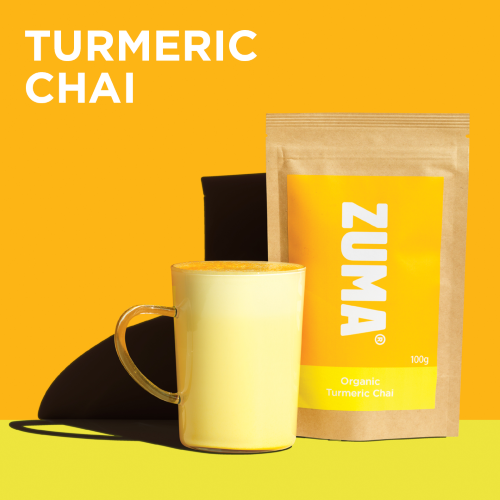 We’re all about bold colours, add some sunshine to your menu with the vibrant yellow of our Turmeric Chai.