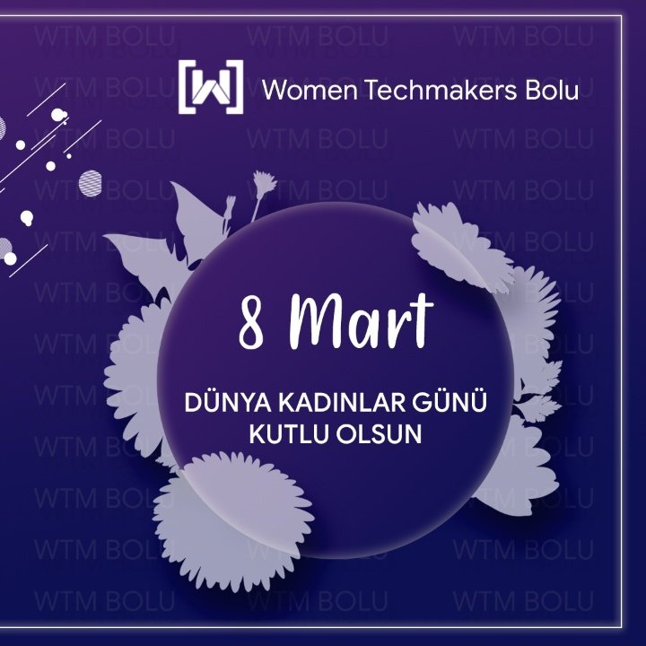 wtmbolu's tweet photo. Hayatımızın her bir anına dokunan, anlamlandıran kadınlarımızın 8 Mart Dünya Kadınlar Gününü içtenlikle kutlarız.
#8martdünyakadinlargünü #wtm #wtmbolu #gdg #gdgbolu #internationalwomensday #iwd2020 #iwd https://t.co/DVHUU0wPkF