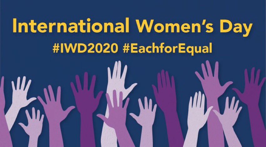What we do today impacts future days, months, years, &amp; lifetimes. And when we all take action (no matter how small), change occurs. Don’t just aspire to…follow through. Challenge stereotypes &amp; bias wherever they live to help bring about an equitable world. #IWD2020 #EachforEqual