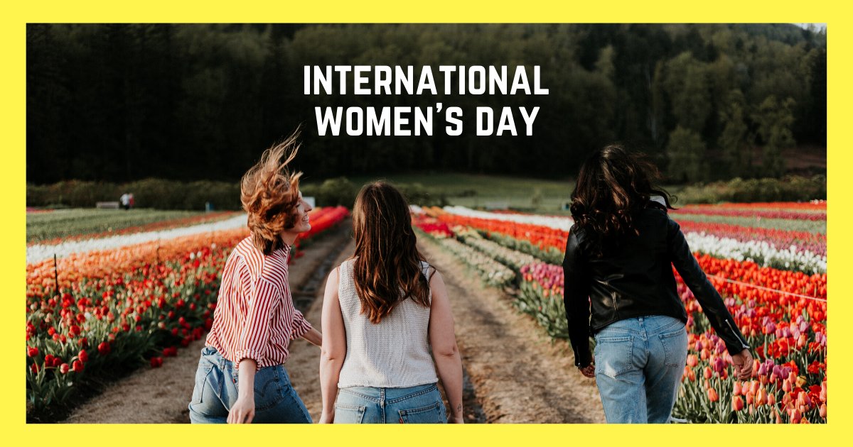 Happy #InternationalWomensDay! Today, we celebrate all of the incredible women in our lives. #IAmGenerationEquality