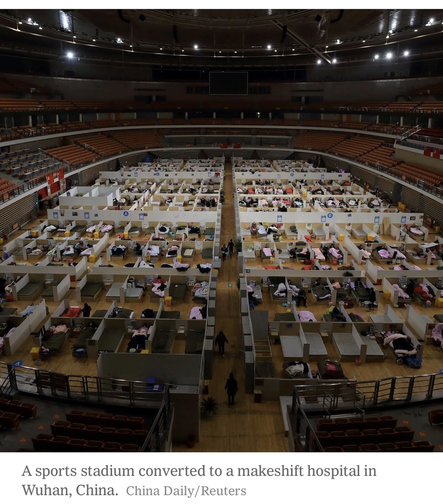 8/ They also got their PCR turn around time to 4 hours. I believe in the US it is still at least 2-3 times as long (maybe more, I’m not sure). The people tested would wait for their result.If positive, and mild, you went to an isolation center like a gym or large stadium.