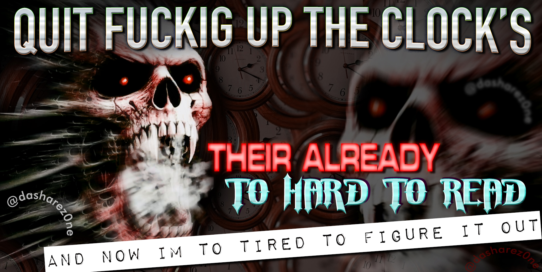 ETHIER YOU WANT TO SAVE DAYLIGHT OR NOT,, PICK ONE - https://t.co/Qtp3PuUDXE ADMIN