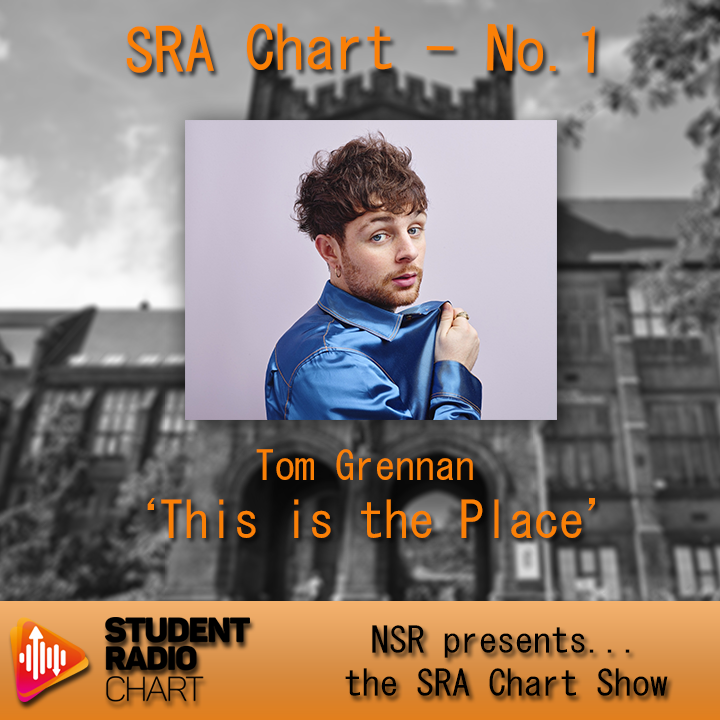 StudentMusicUK's tweet photo. Topping the chart this week at number 1 on #SRAchart… is @Tom_Grennan with This is the Place!!
A BIG THANK YOU for joining us at NSR for the chart show! @ThisIsNSR https://t.co/sQjT1fkMWr