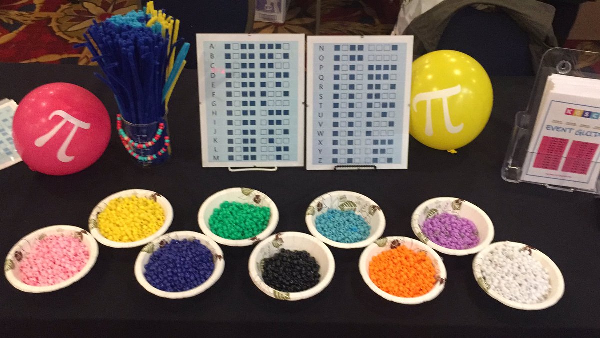 KyGirlsSTEM's tweet photo. Happy International Women's Day! We are spending the day making #BinaryBracelets at @GWExpo in Lexington and couldn’t be more powered up by all the #GRLPWR in Kentucky 💪#InternationalWomenDay2020 https://t.co/MKTgJaSuss