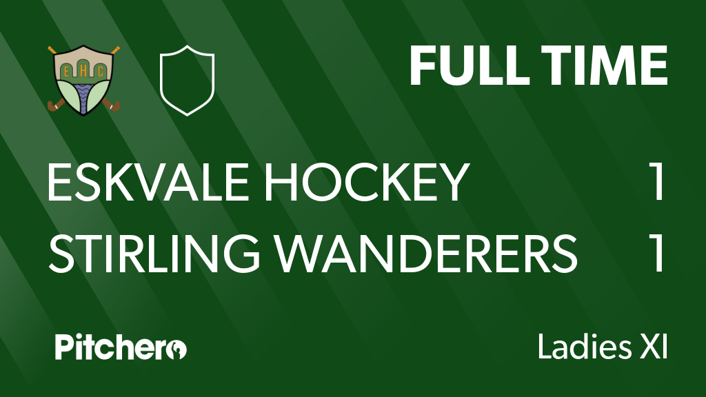 EskvaleHockey's tweet photo. FULL TIME: Eskvale Hockey Club 1 - 1 Stirling wanderers 2s
#ESKSTI #Pitchero
https://t.co/vNcKUKfLFH https://t.co/ypTGqQ5zZT