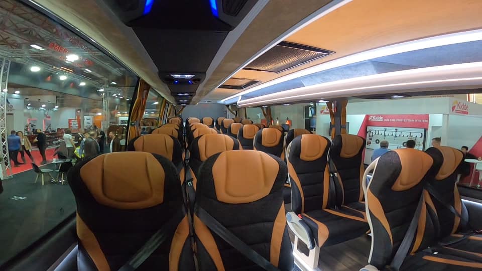 latinobus's tweet photo. #Erduman uno de los principales fabricantes turcos en personalización y diseños de lujo en vans y midibuses, también estuvo en @busworld con sus creaciones combinando pieles, maderas y equipos con maestría. #BusworldTurkey2020 https://t.co/COYTnreT7x